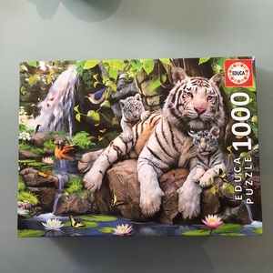 1000 piece tiger puzzle